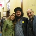 Salerno Letteratura Edizione 2015 - Il team con Vinicio Capossela