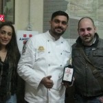 Il team con il maestro pizzaiolo Angelo Tramontano
