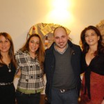 Degust'Arte al Castello Medievale - Castello Arechi - Il team insieme a Cinzia e Barbara di Mestieri e Sapori - Febbraio 2016