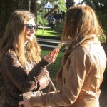 Serena Valeriani de "La Città di Salerno" intervista Vincenza Tropiano durante il Chocolate Days - Marzo 2015